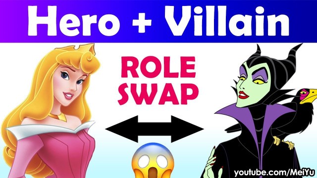 'Draw Hero and Villain Role Swap Reimagine Art Challenge | Mei Yu